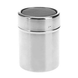 Mini Stainless Steel Flour Salt Sifter Chocolate Powder Shaker Icing Sugar Dredger with Cover Matcha Coffee Sieve