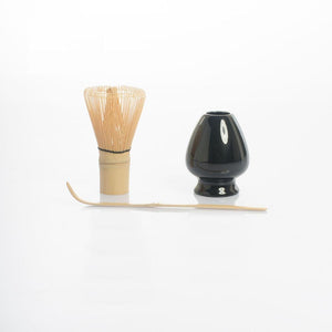 Elegant Traditional Matcha Giftset Natural Bamboo Japan Matcha Whisk & Classical Scoop & whisk holder Japanese Matcha tea Sets
